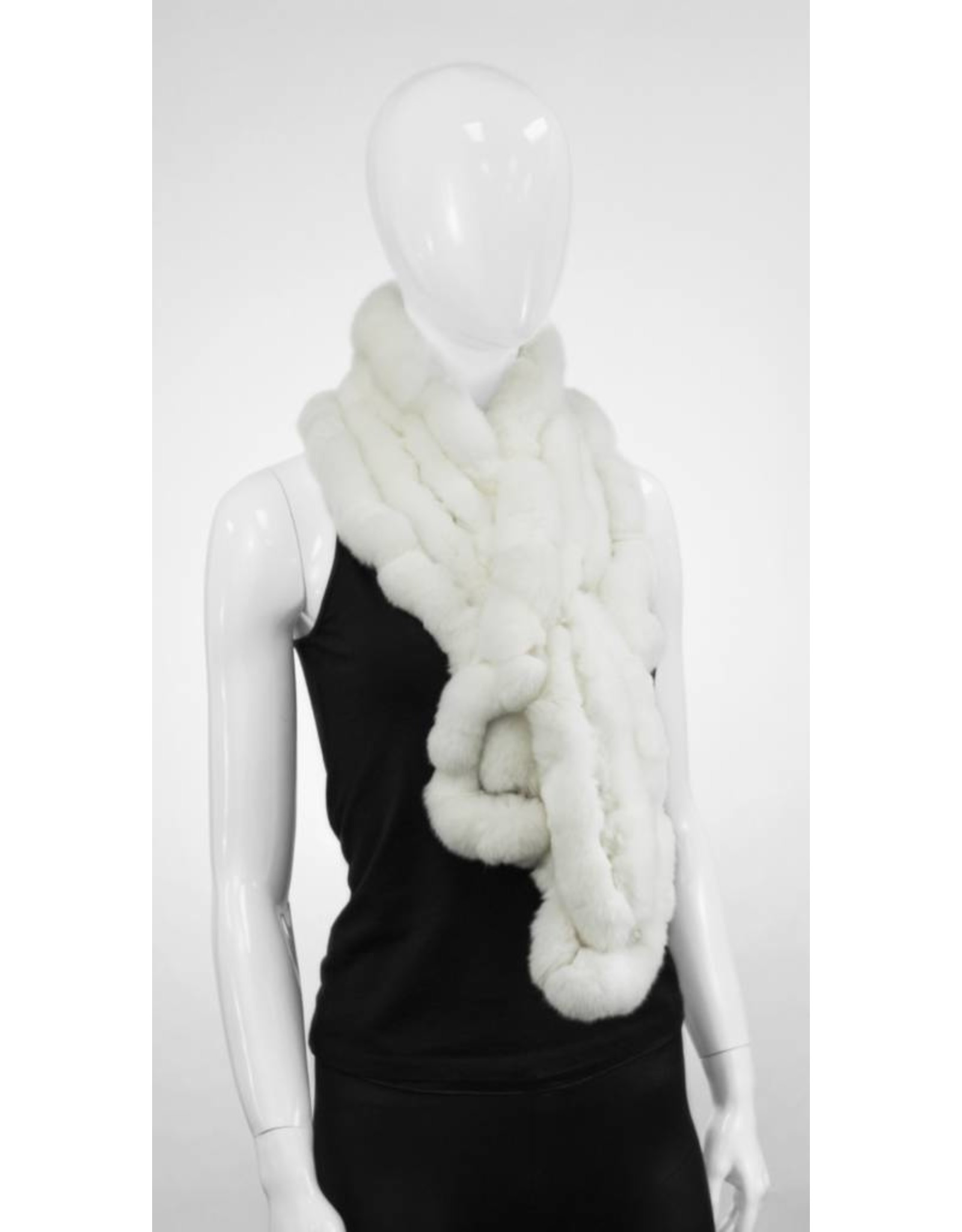 Rabbit Fur Scarf EG05