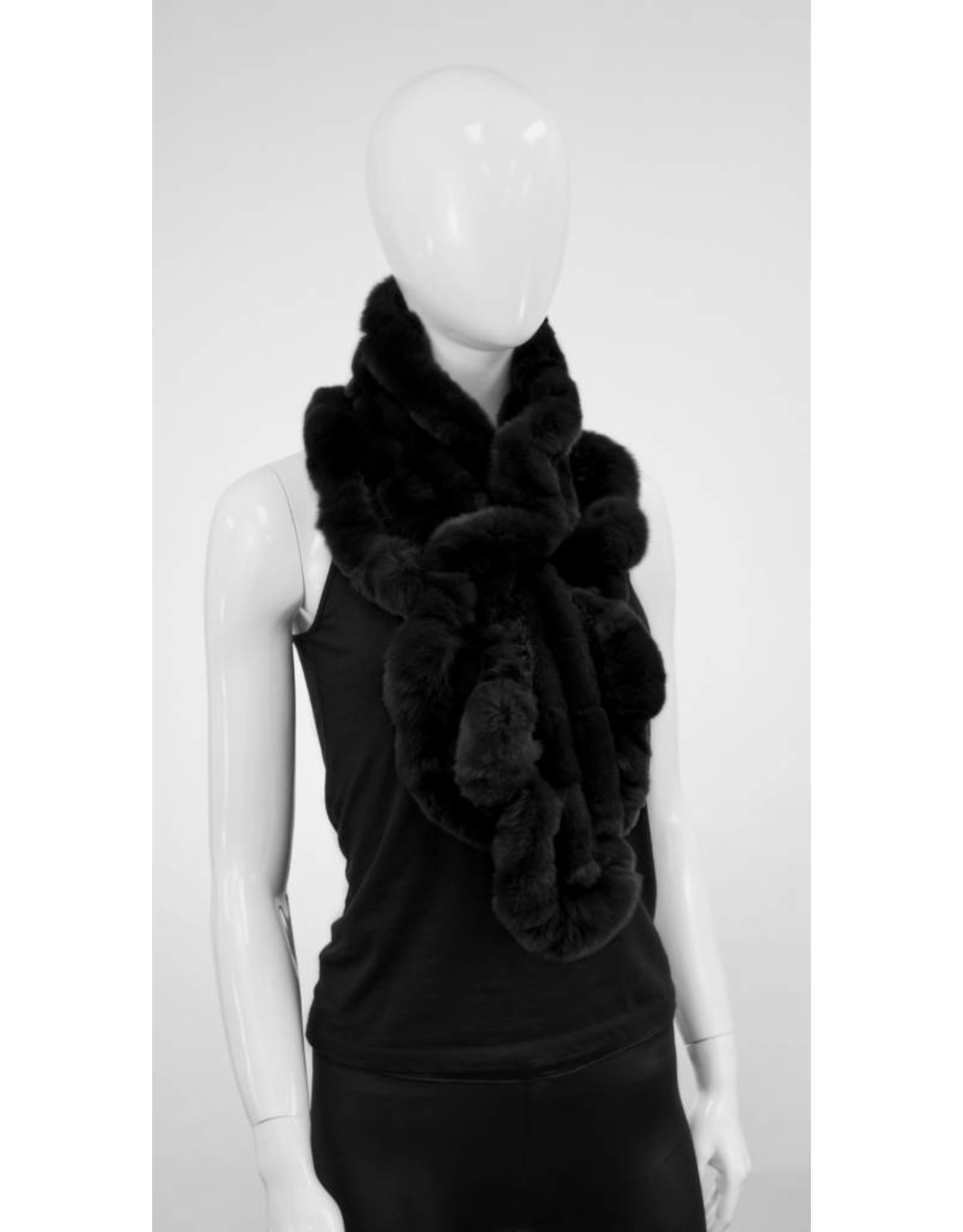 Foulard en Fourrure de Lapin - EG05