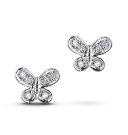 Butterfly Earrings Silver