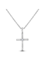 Silver Cross Pendant - PLDP28