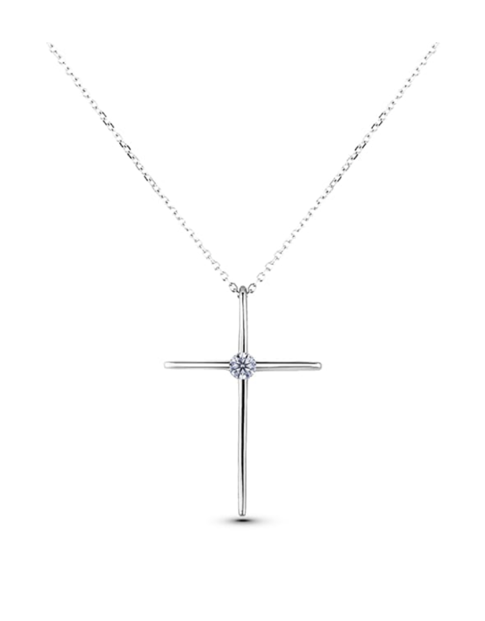 Silver Cross Pendant - PLDP24