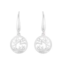 Aurora Silver Earrings