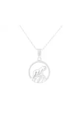 Pendentif Ours Nakoda Argent - ADP06
