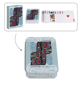 Playing  Cards - Thunderbird and Whale by Maynard Johnny Jr