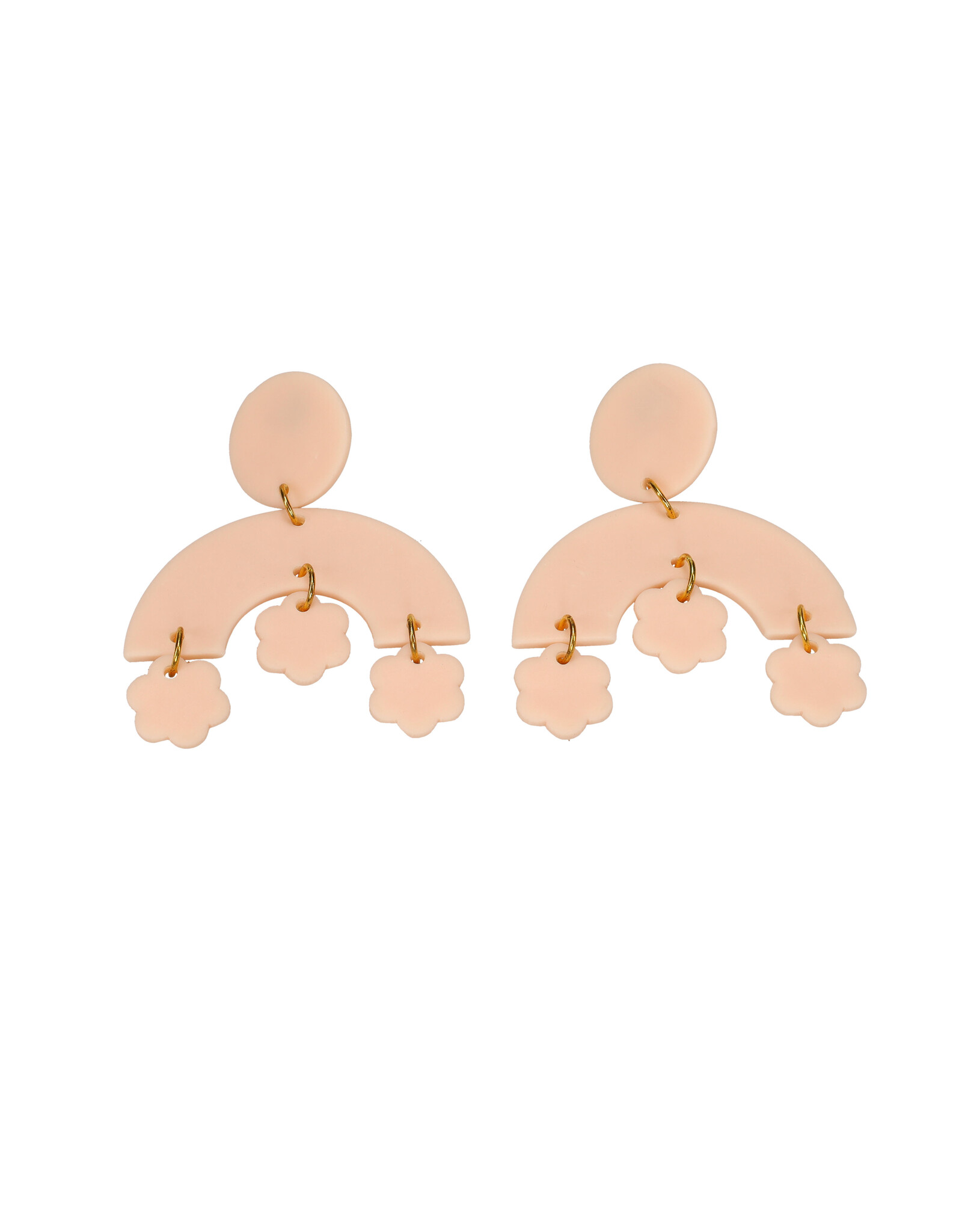 Boucles d'Oreilles en Argile Bloom