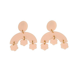 Boucles d'Oreilles en Argile Bloom