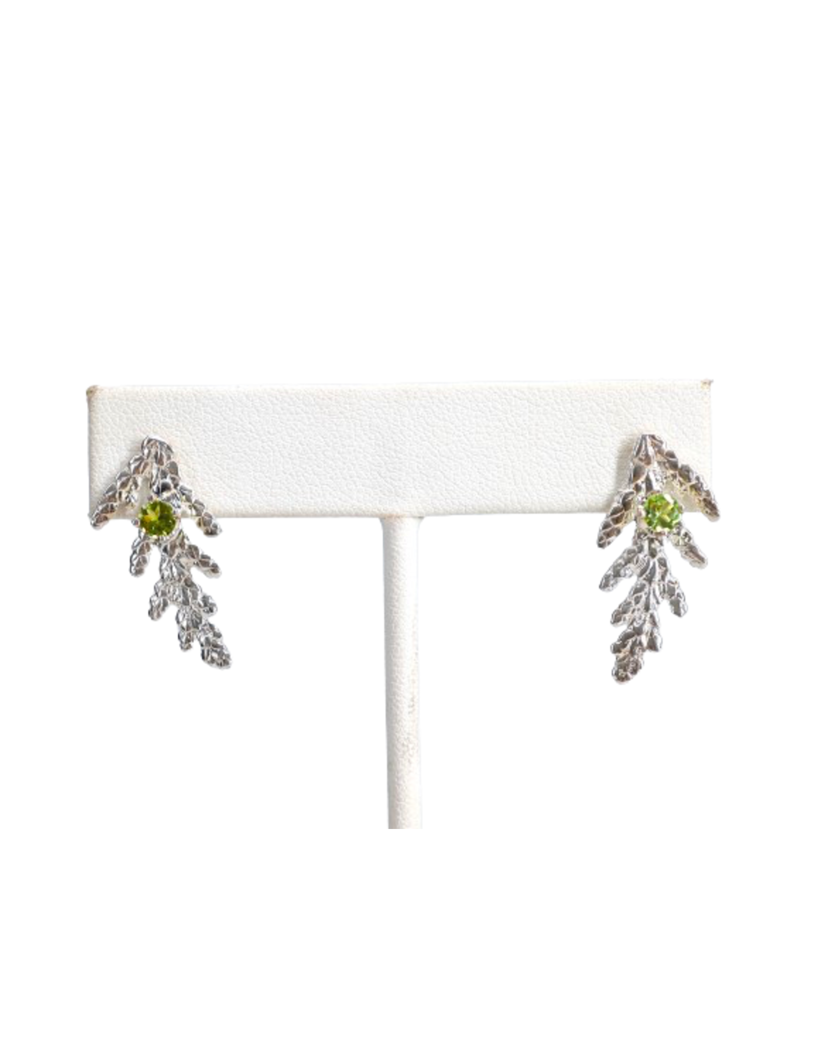 Cedar Peridot Studs - HCBOF2P