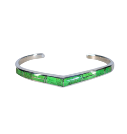 Gaspeite Cuff