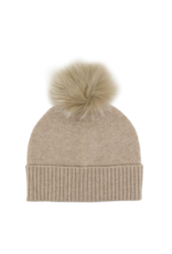 Cashmere Knit Hat with Fox (HTME03)