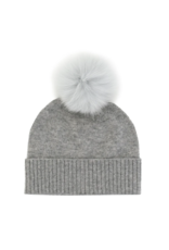 Cashmere Knit Hat with Fox (HTME03)