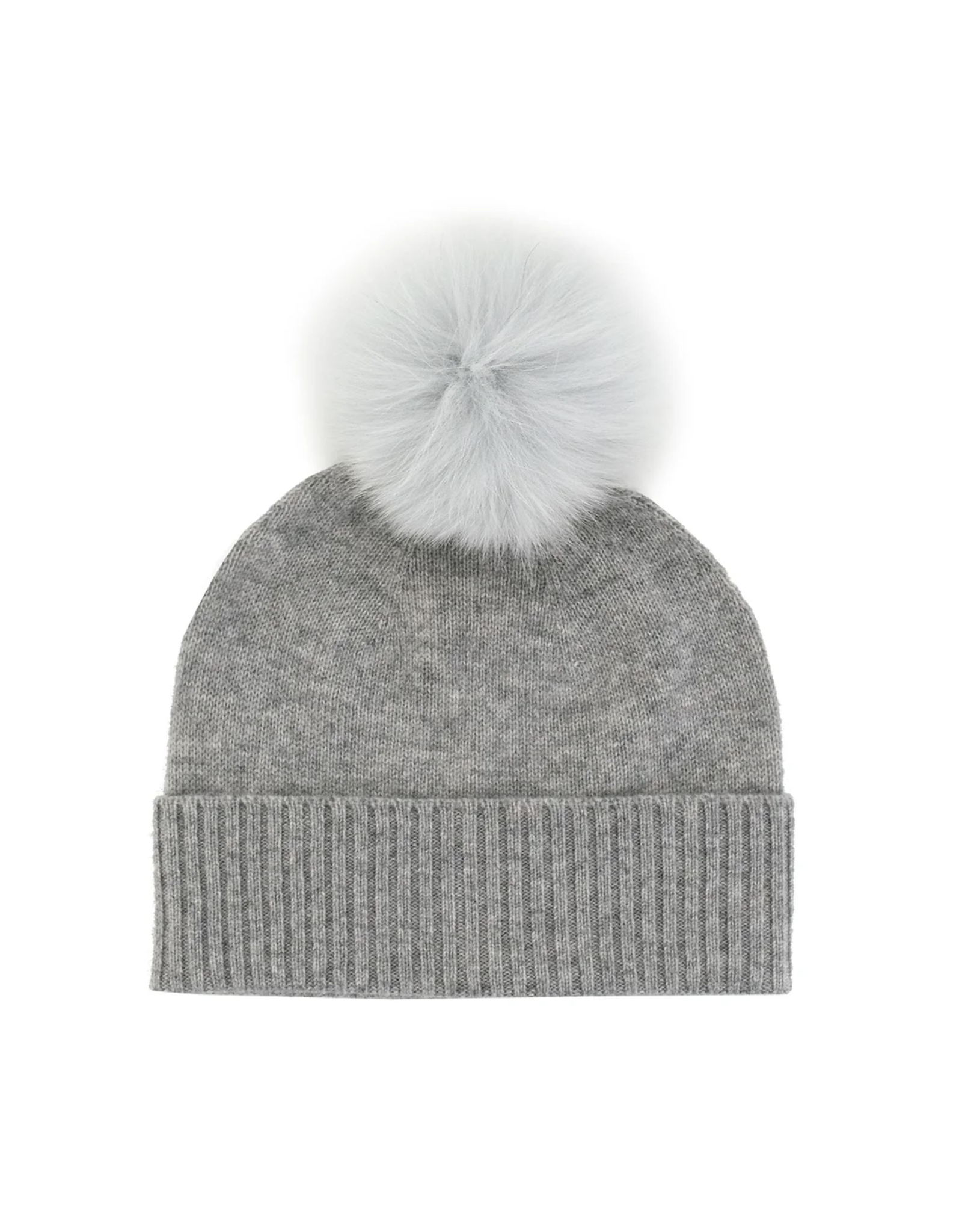 Cashmere Knit Hat with Fox (HTME03)