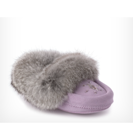 Mini Mocassin en Suède - Enfant Violet