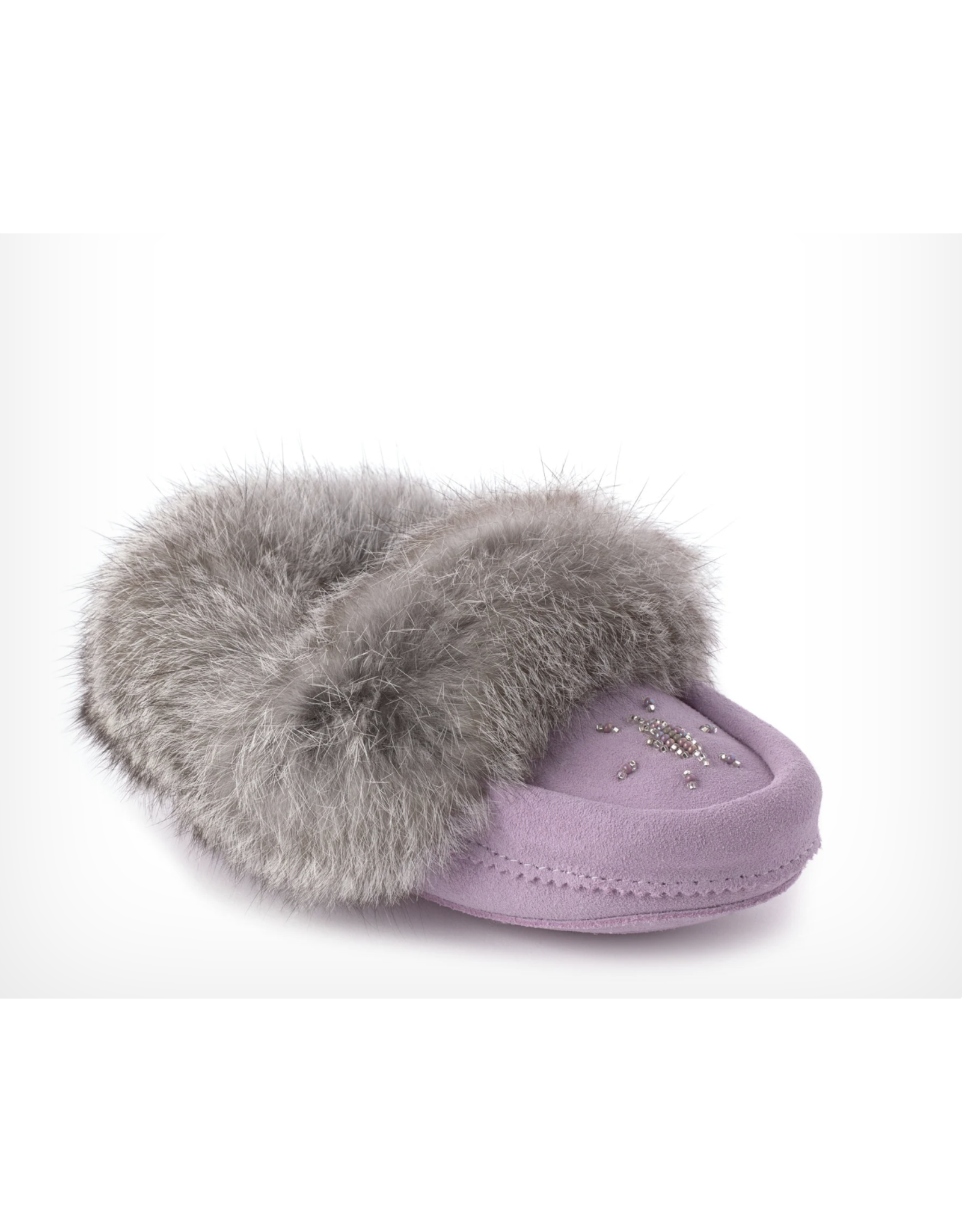 Mini Suede Moccasin - Infant Purple
