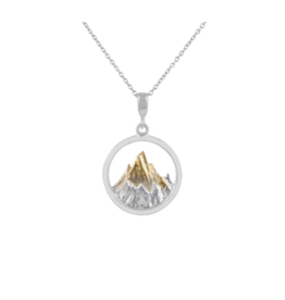 Gold Mountain Pendant