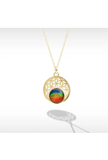 Pendentif Baroque Or - JGYP02614A2