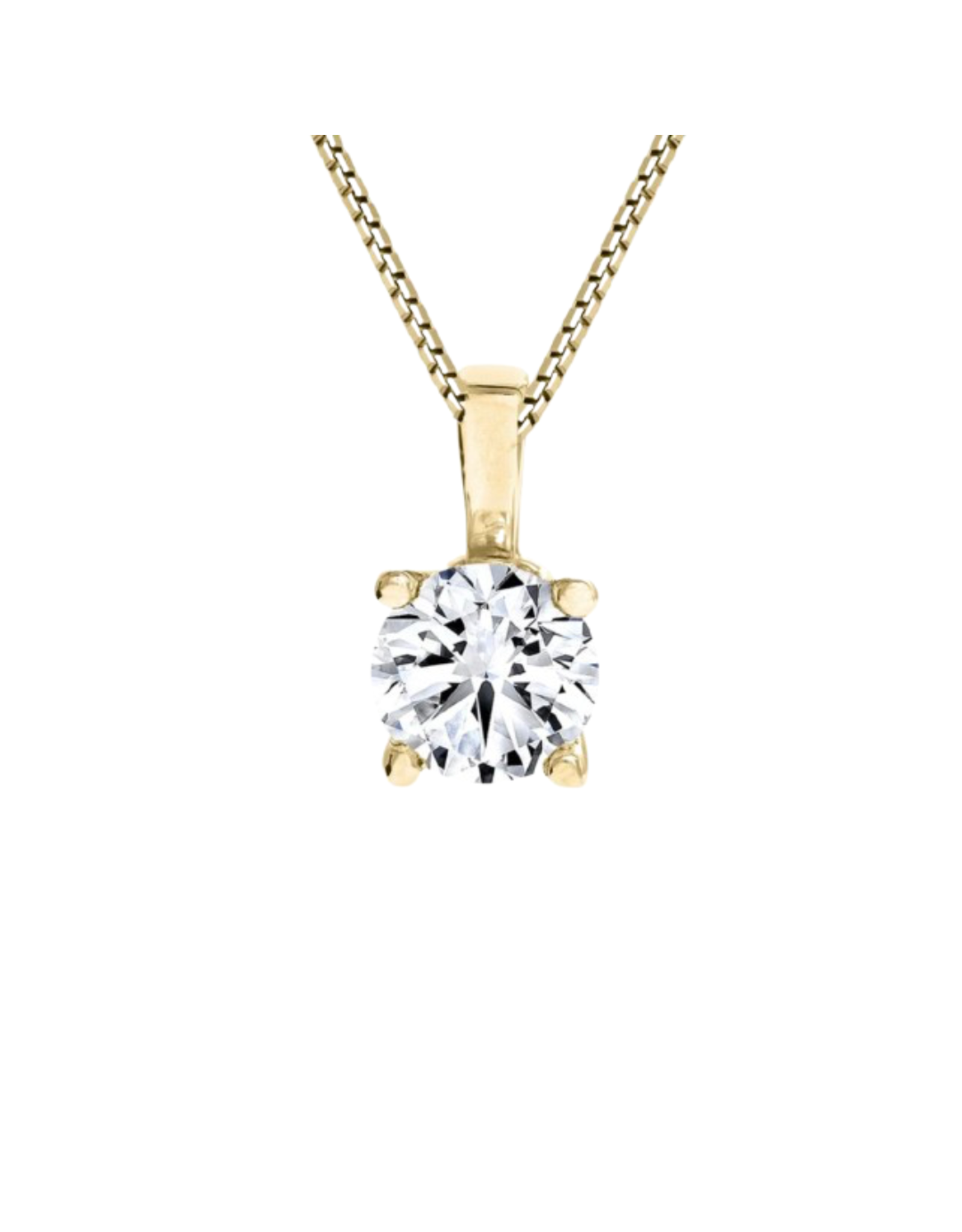 Pendentif Or Jaune avec Diamants - CR-P315