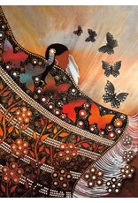 Butterfly Dance par Betty Albert Édition Limitée Encadrée