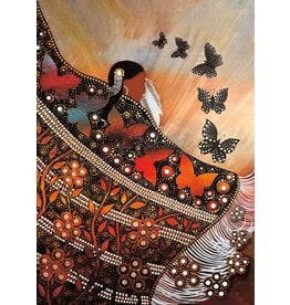 Butterfly Dance par Betty Albert Édition Limitée Encadrée