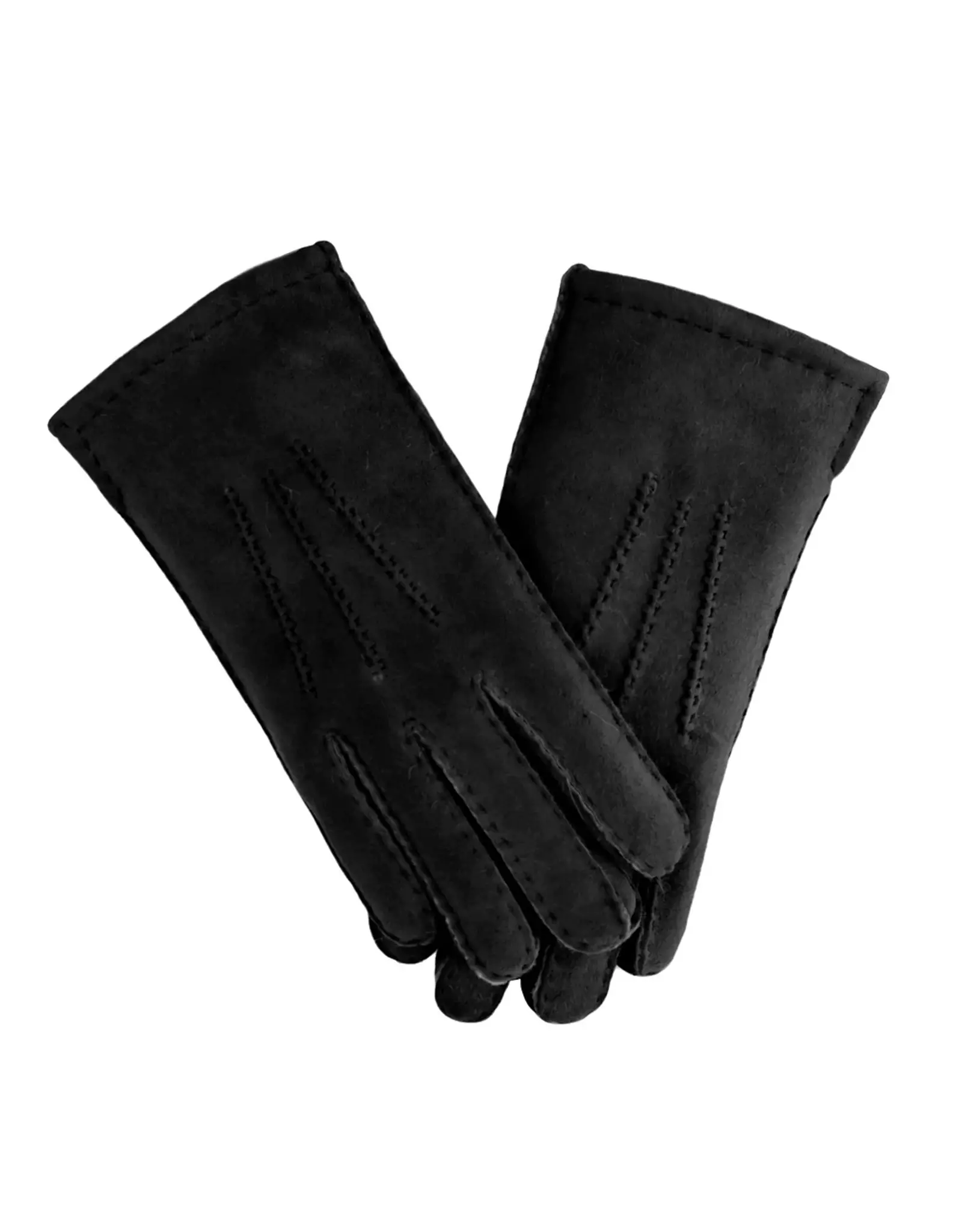 Gants pour Hommes en Peau de Mouton - Noir