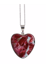 Eudialyte Pendant Heart - EP02