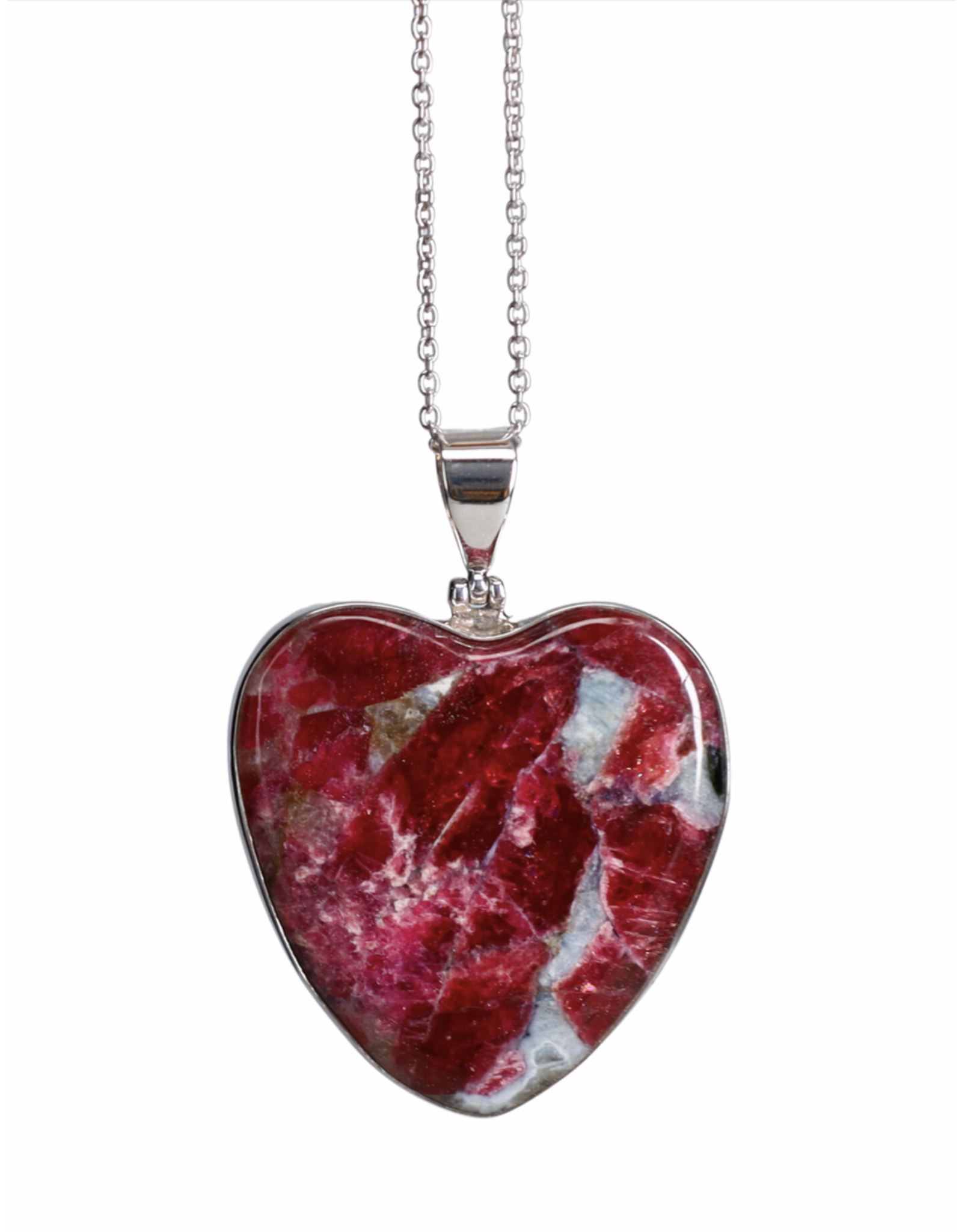 Eudialyte Pendant Heart - EP02