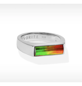 Bague Essentiel Rectangle Argent