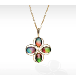 Pendentif Or Clover