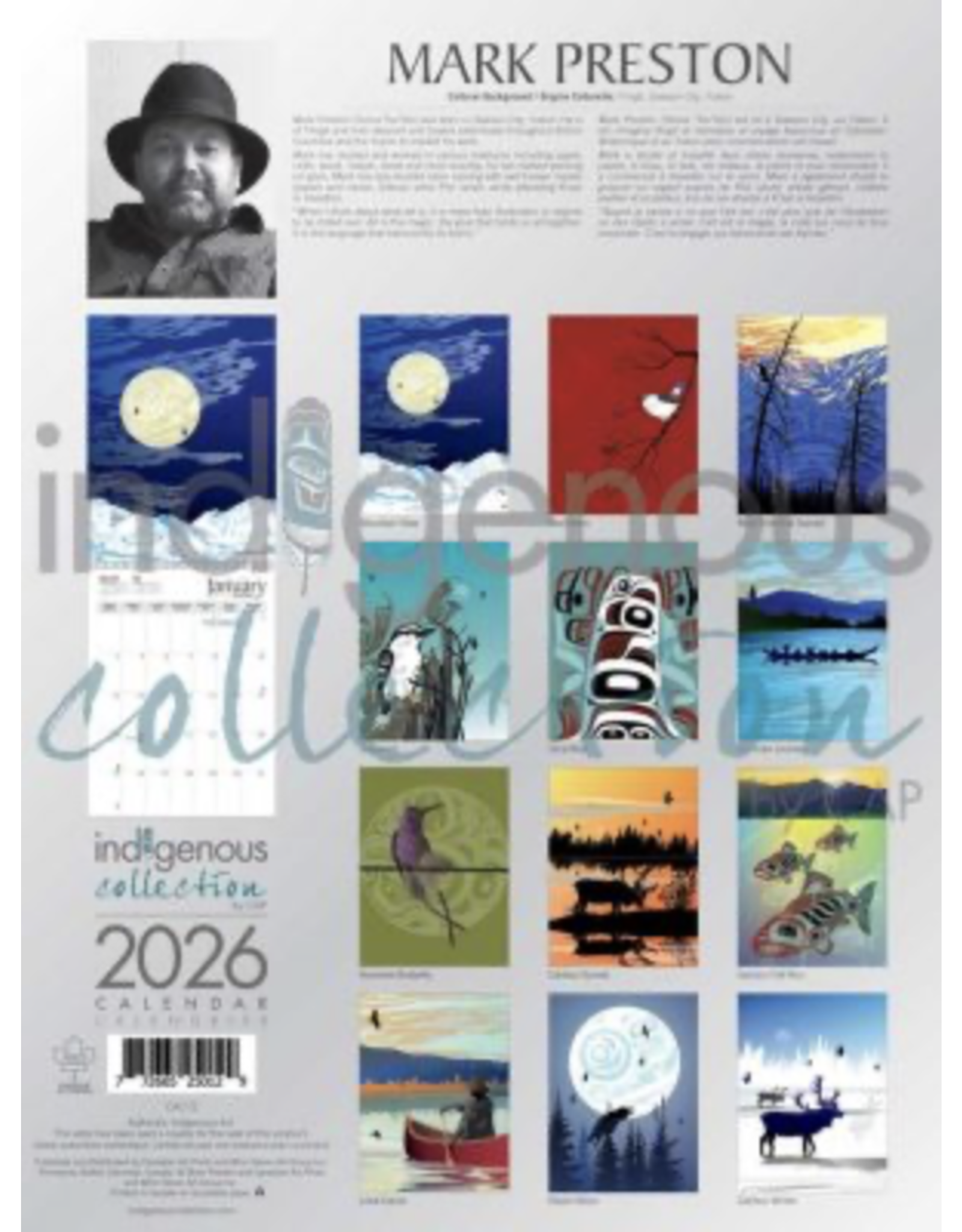 Mark Preston 2026 Calendar - CAL112
