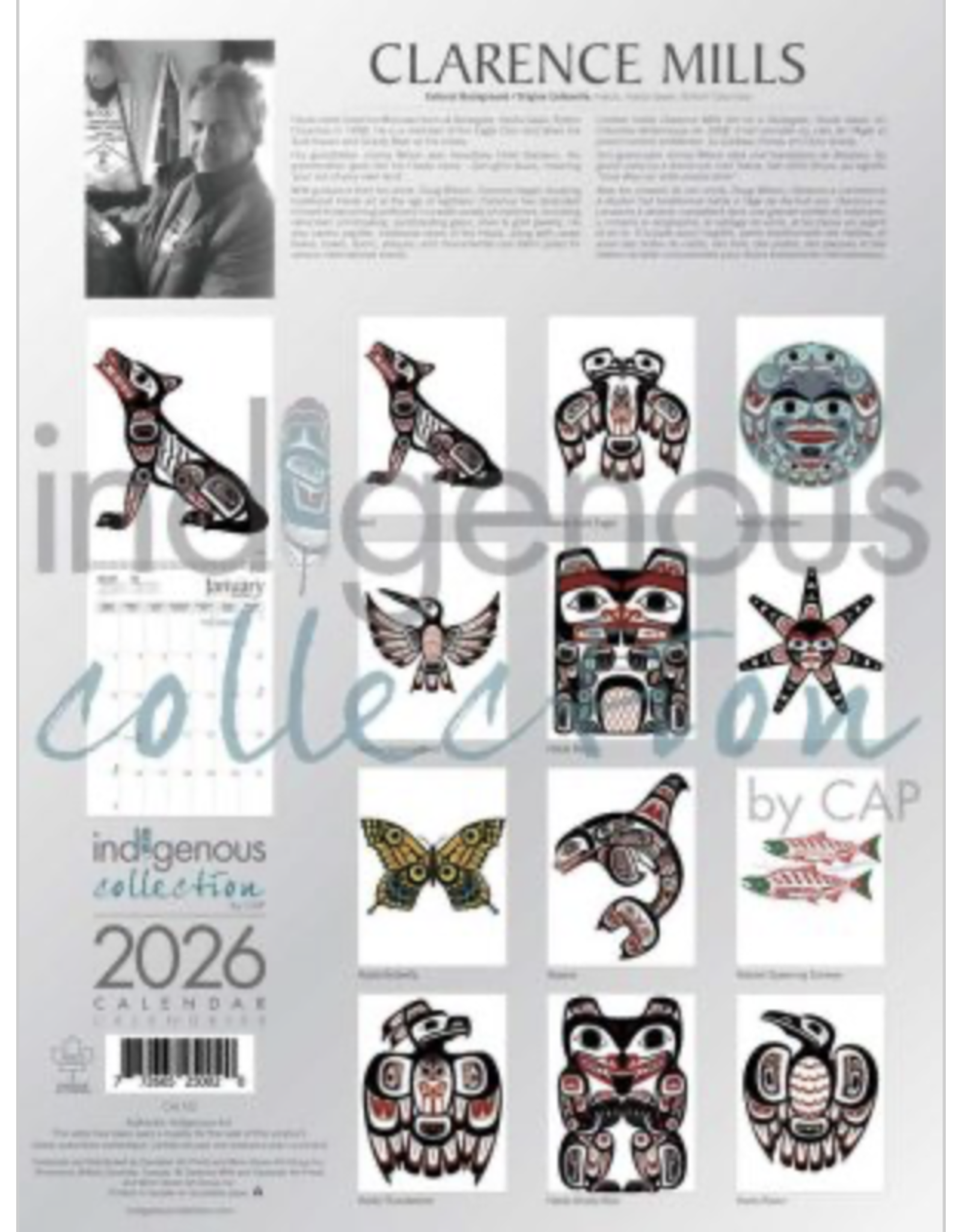 Clarence Mills 2026 Calendar - CAL102