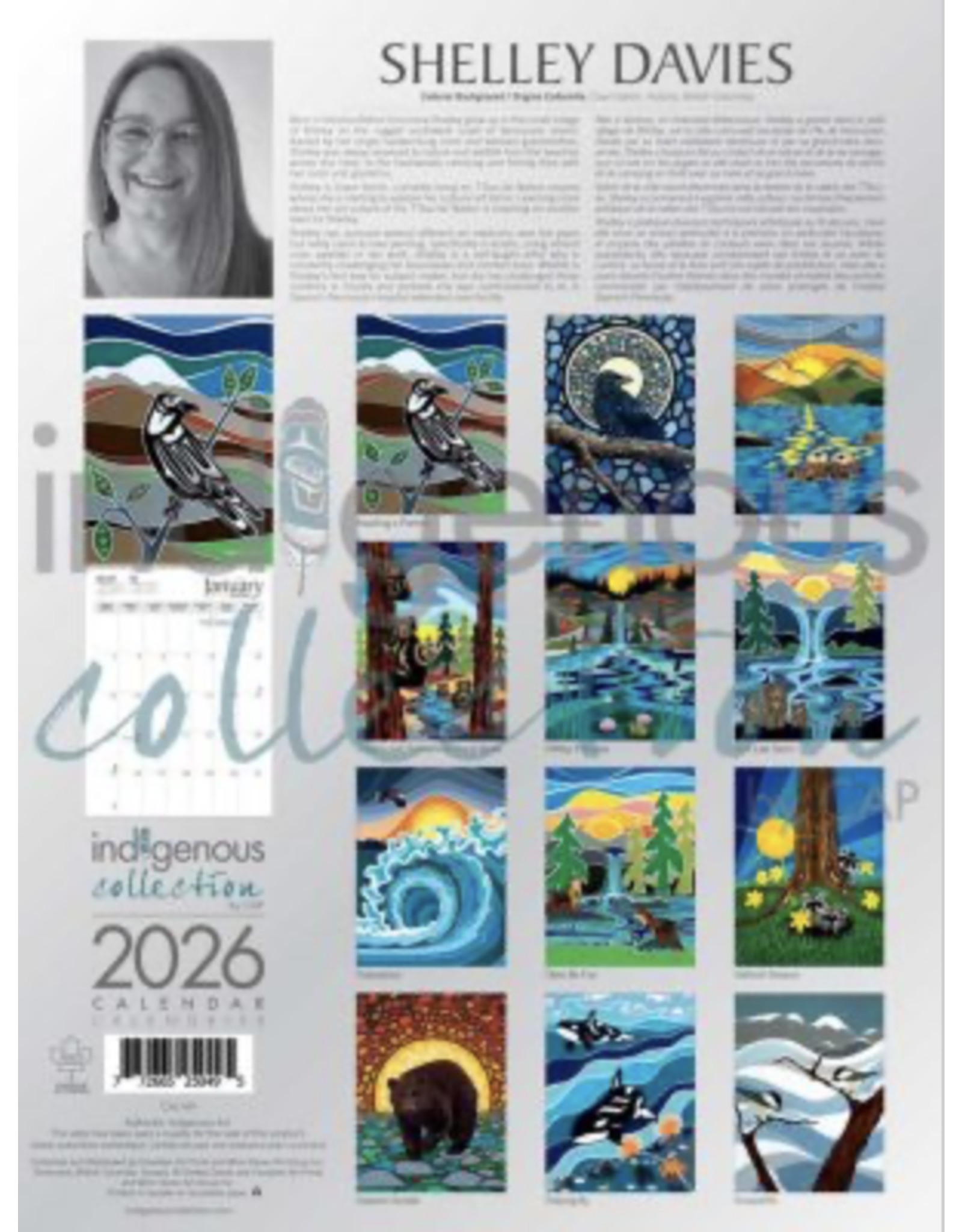 Shelley Davies 2026 Calendar - CAL149