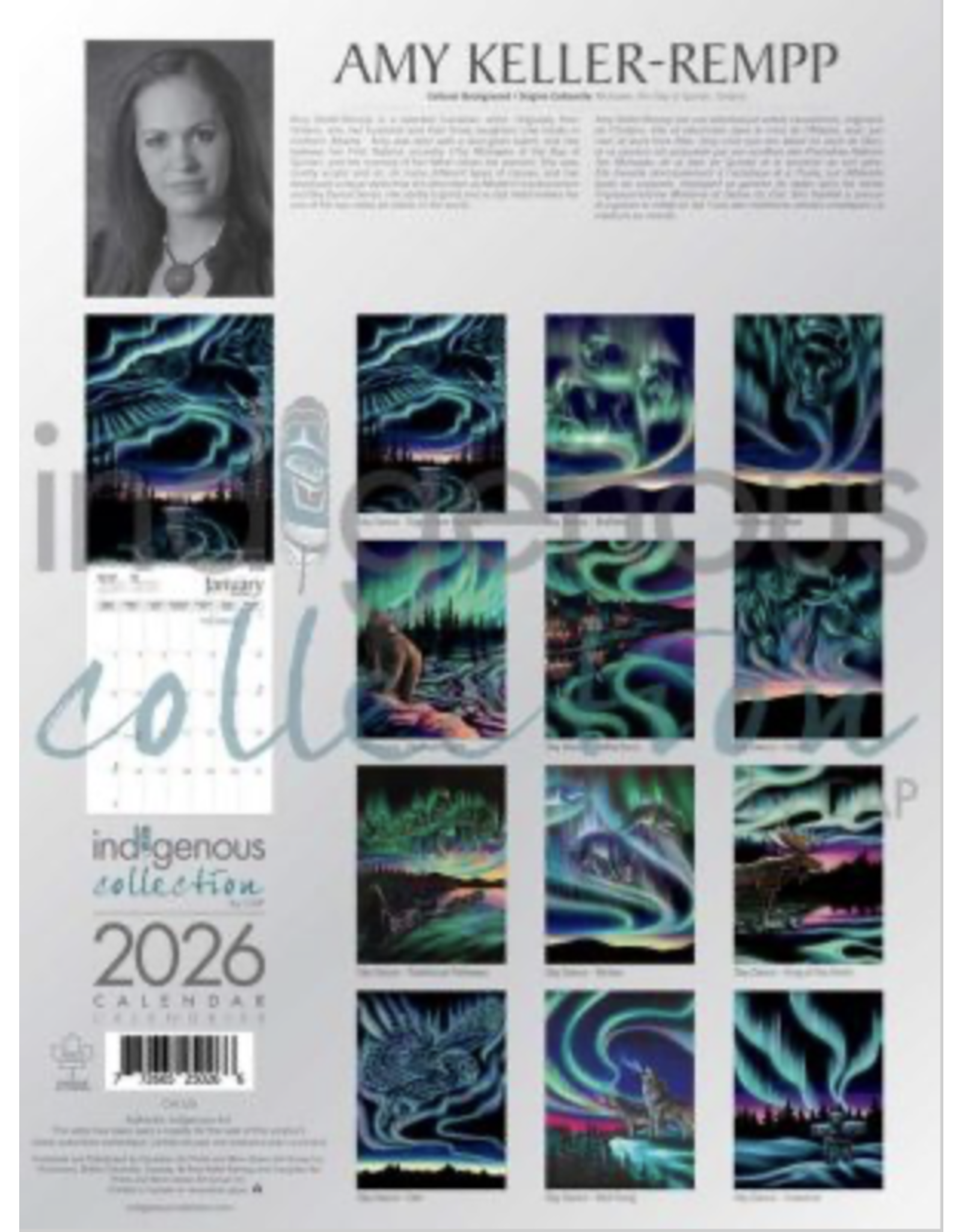 Amy Keller-Rempp 2026 Calendar - CAL126