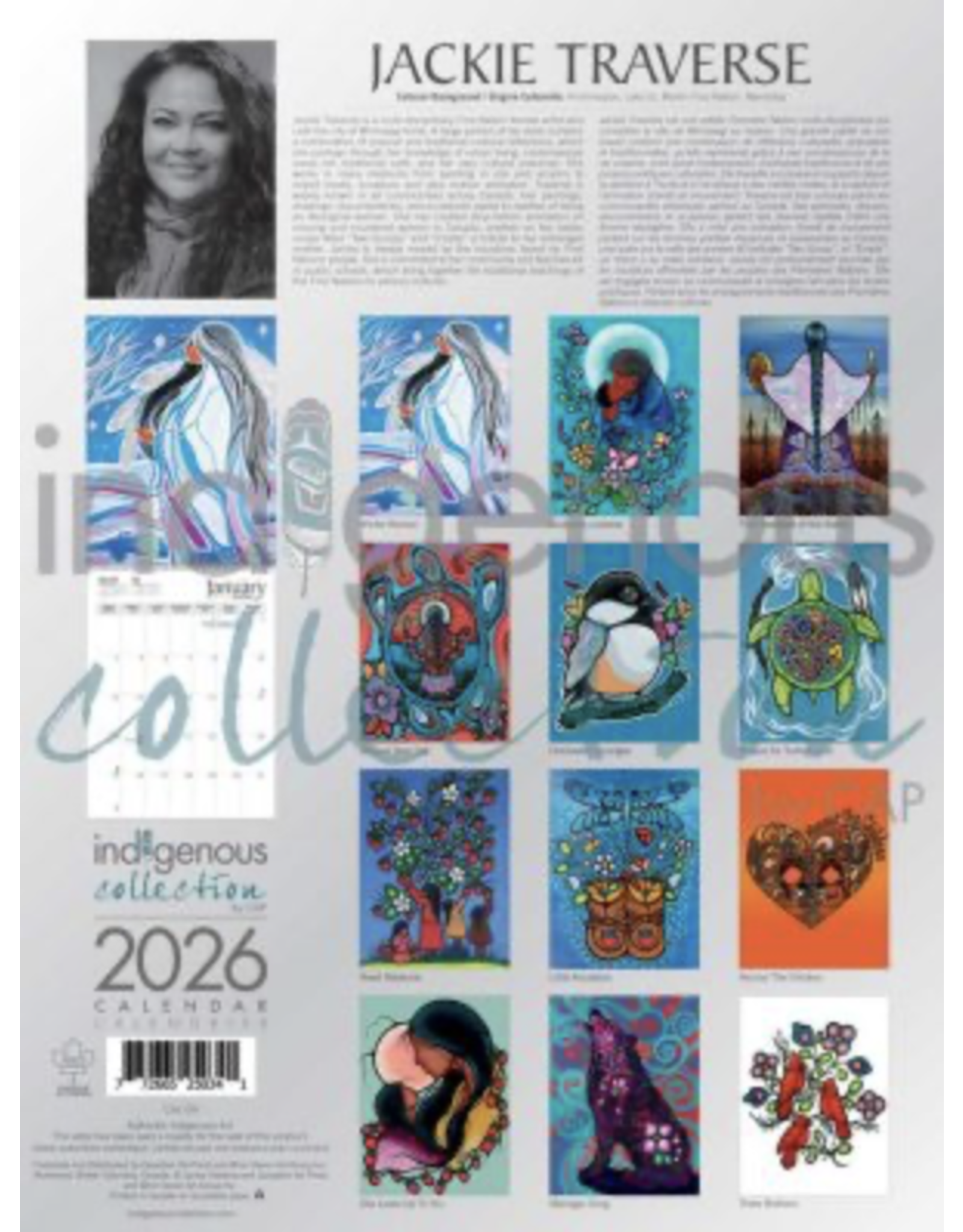 Jackie Traverse 2026 Calendar - CAL134