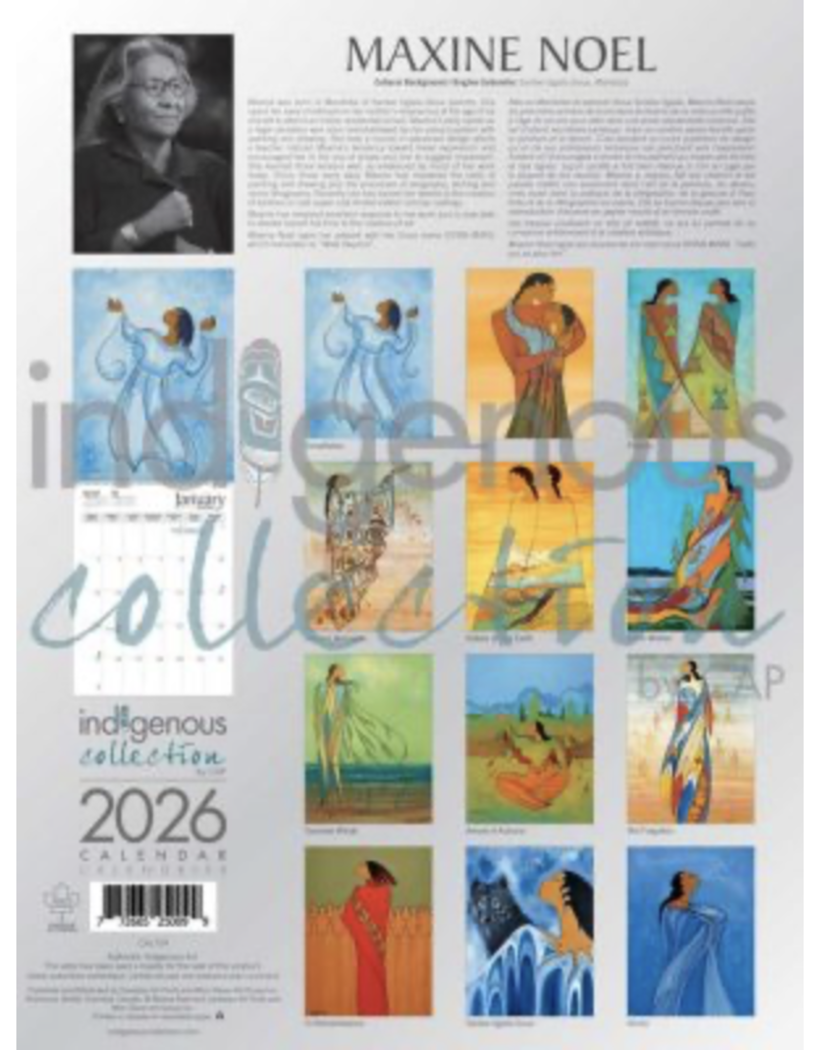 Calendrier Maxine Noel 2026 - CAL109