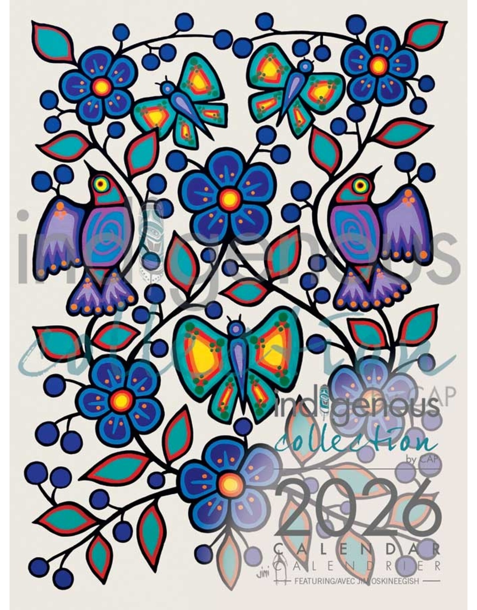 Jim Oskineegish 2026 Calendar - CAL106