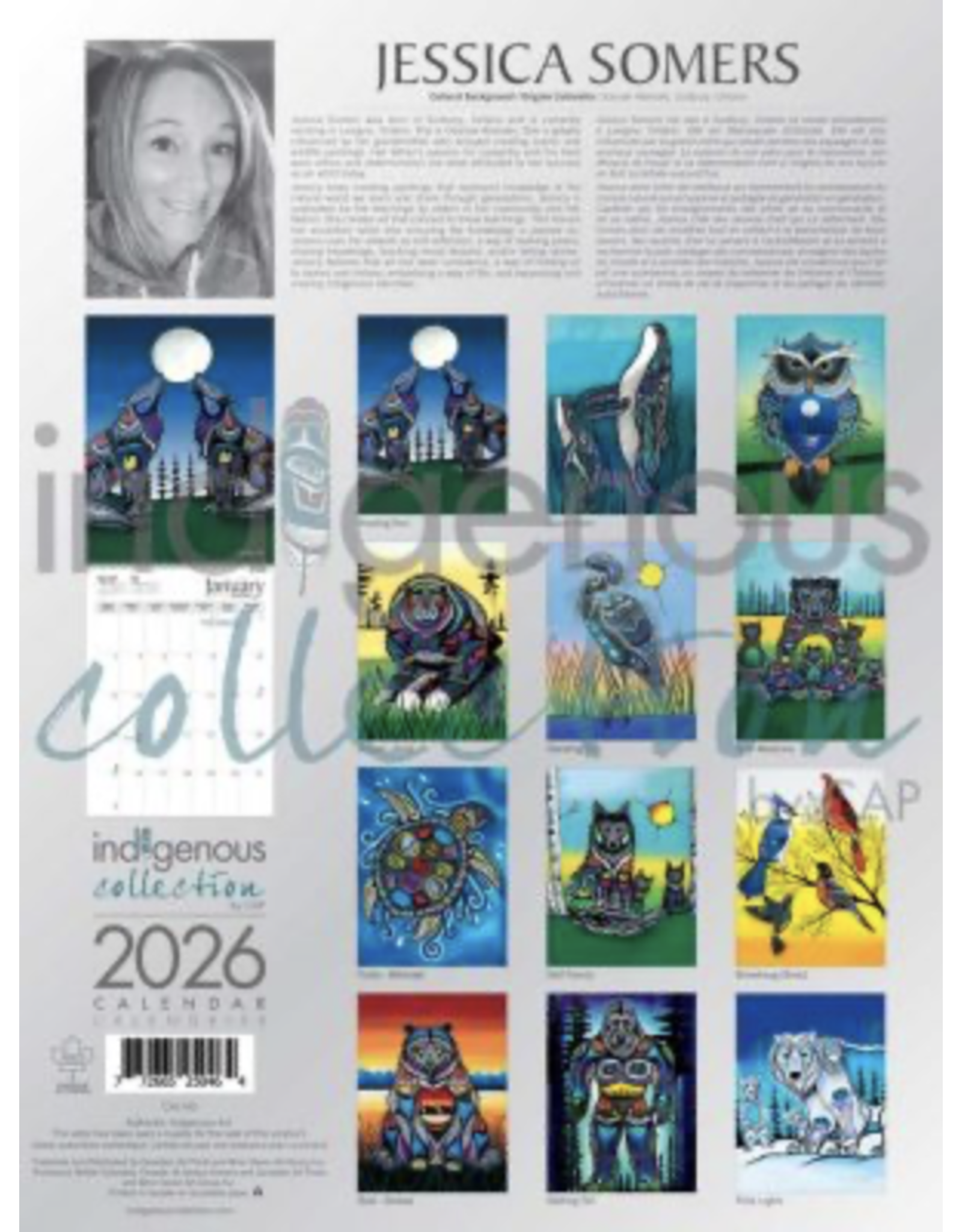 Calendrier Jessica Somers 2026 - CAL146