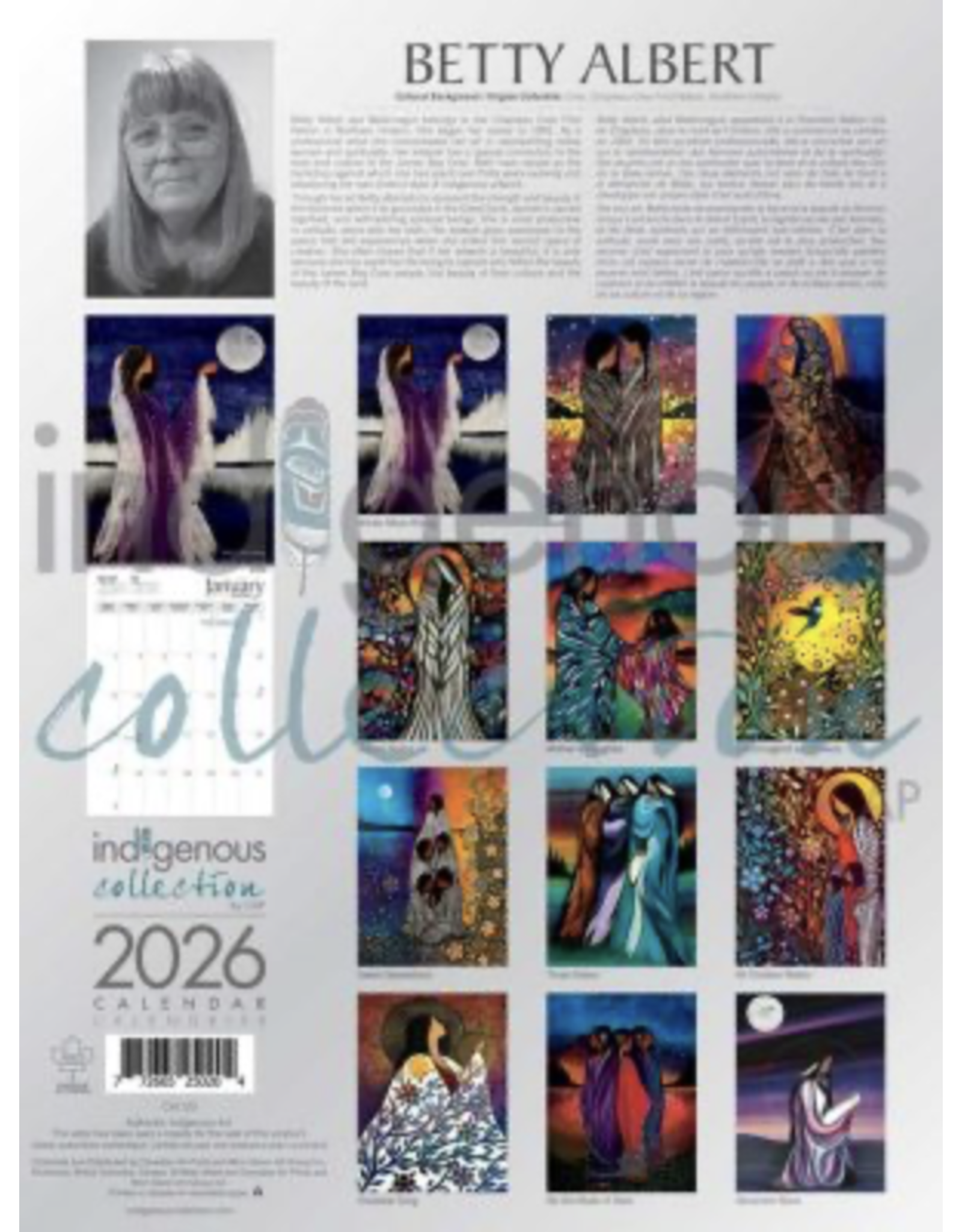 Betty Albert 2026 Calendar - CAL120