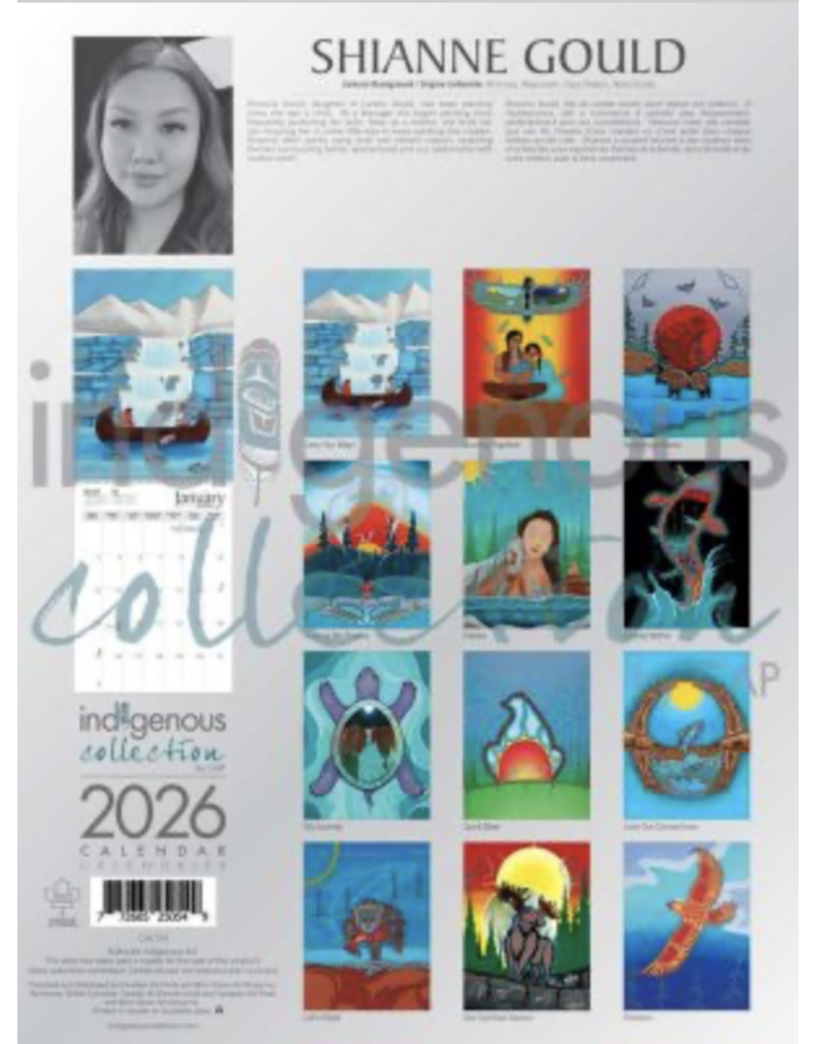 Shianne Gould 2026 Calendar - CAL154