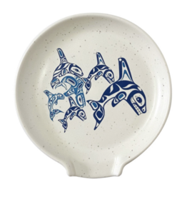 Spoon Rest - Orca Family