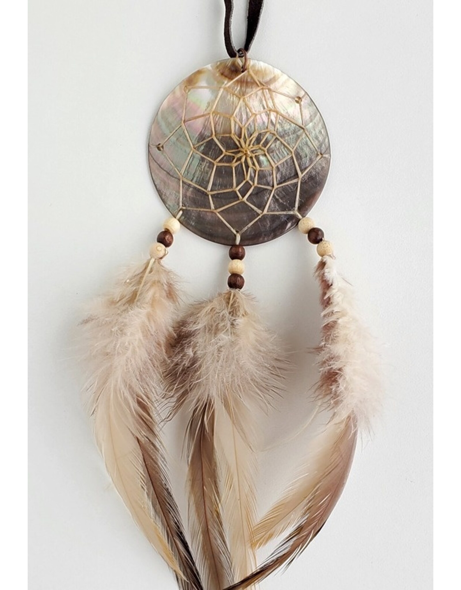 Dreamcatcher with Shell - Brown (DC1451)