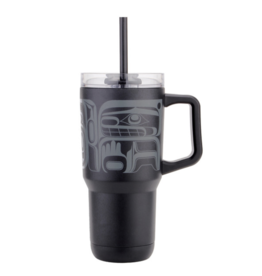 Bouteille Isotherme avec Paille (32oz) - Tradition