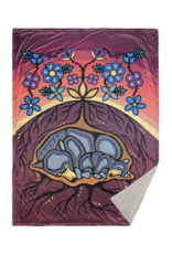 Fleece Blanket - Sleeping Bears by Storm Angeconeb (BPF17)