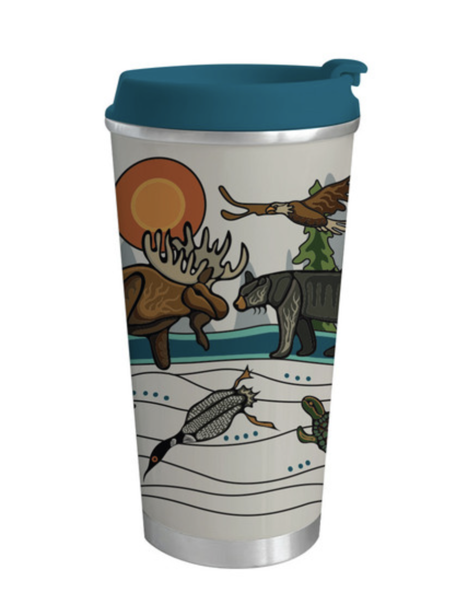 Tasse de Voyage - "All my Relatives" par Storm Angeconeb (TMA17)