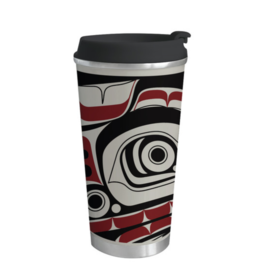 Art Travel Mug - Matriarch Bear by Morgan Asoyuf