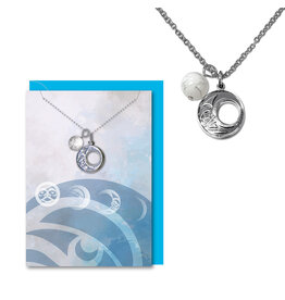 Collier Guérison - Lune par Maynard Johnny Jr.