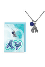 Collier Guérison - Baleine par Paul Windsor (HN20)