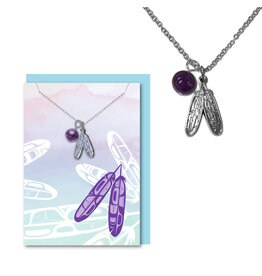 Collier Guérison - "Eagle Feathers" par Corey Bulpitt