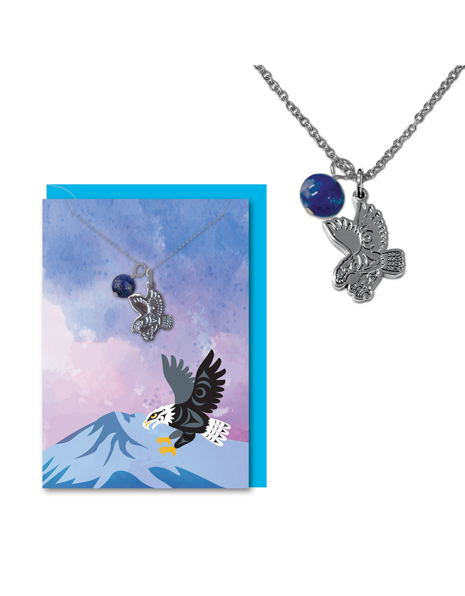 Collier Guérison - Spoqes (Aigle) par Terry Horne (HN21)