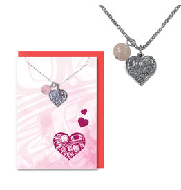 Healing Necklace - Hummingbird Heart by Gordon White