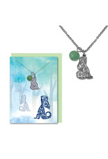 Healing Necklace - Wolf by T.J. Sgwaayaans Young (HN17)