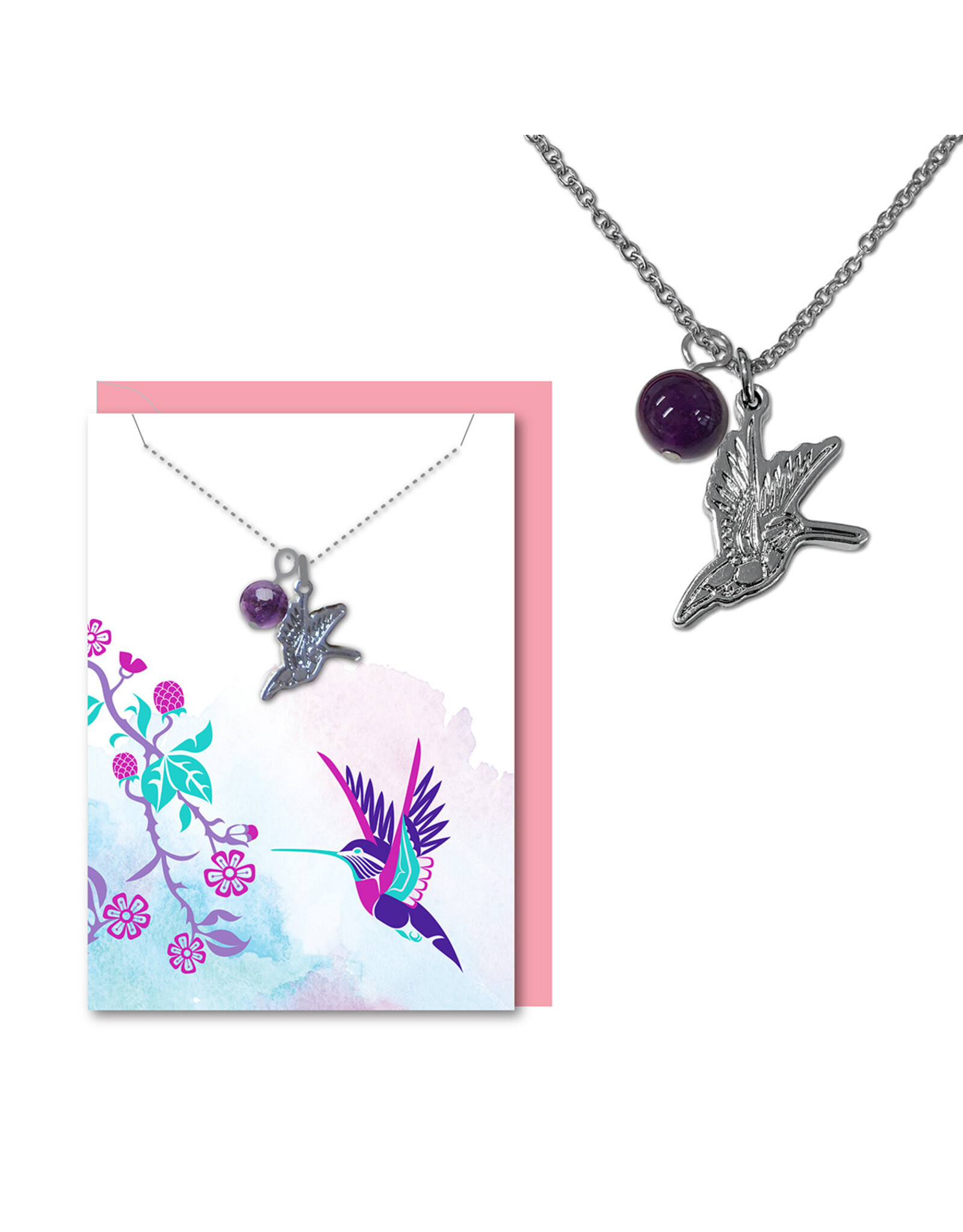 Collier Guérison - Colibri par Ksim La'gilensxw  (Hn13)